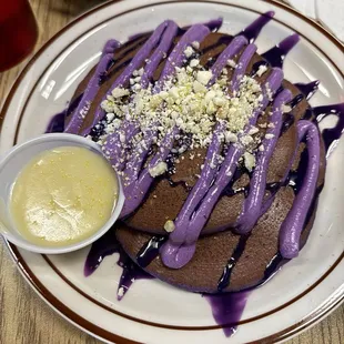 Ube pancake