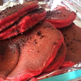 Red Velvet Pancakes