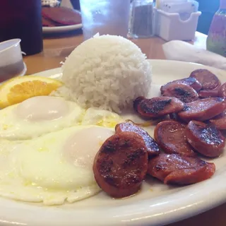 Portuguese Sausage and Eggs