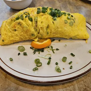 Adobe fried rice omelet