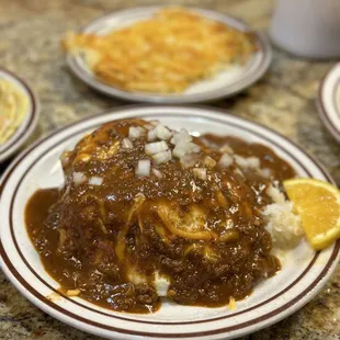 Chili Moco. Upgrade with Spam &amp; garlic fried rice. Mmm!