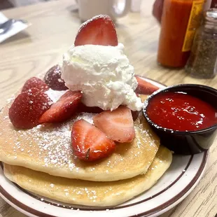 Strawberry Pancakes