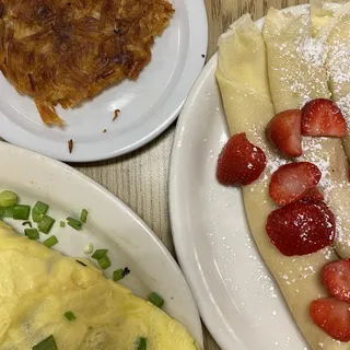 Hashbrown or Seasoned Potatoes