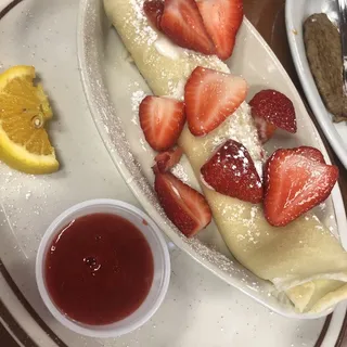 Single Sweet Cream Crepes