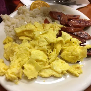 Portuguese Sausage and Eggs*