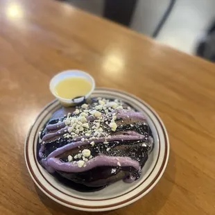Ube pancake