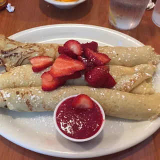 Sweet Cream Crepes