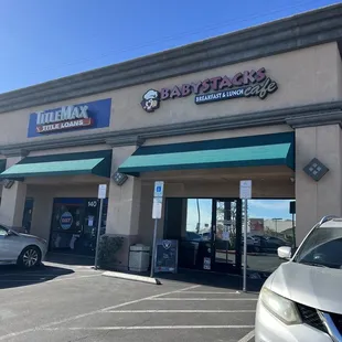 Outside view from parking lot