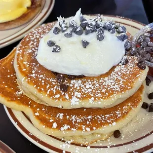 Chocolate chip pancakes :)