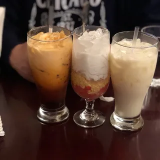Jelly Tapioca and Coconut Milk