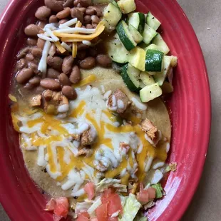 Enchiladas Plate