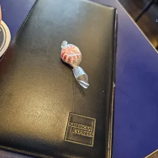 Peppermint with my bill.