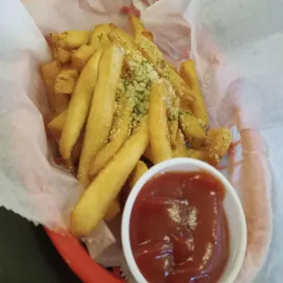 Side of parmesean fries