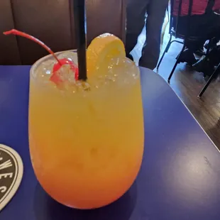 Bahama Mama was delish