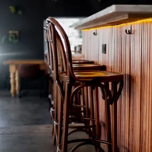 sushi and sashimi, interior
