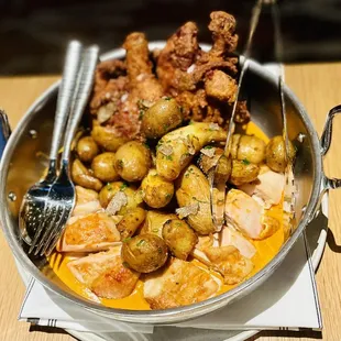 Whole Truffle Chicken for Two (after)