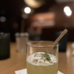 Basil tai cocktail was amazing