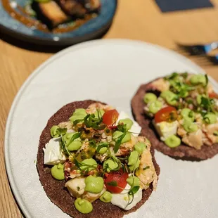 Lobster Burrata Tostada