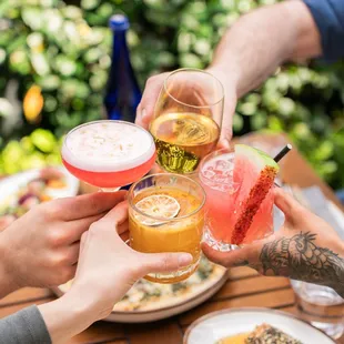 Cheers! Tapas Spread with Cocktails &amp; Wine