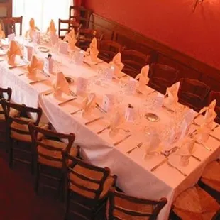 Taking reservations for private holiday parties for up to 14 people in our intimate dining area- Cheers!