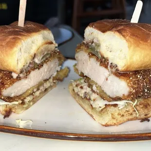 Fried Chicken Sliders