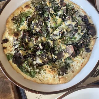 Smoked Mushroom Pizza