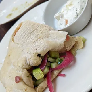 Smoked Salmon Pita