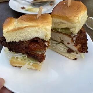 Fried Chicken Sliders