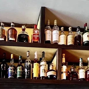 Plenty of good whiskey choices.