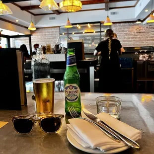 Nothing like a cold Peroni on a warm summer day.
