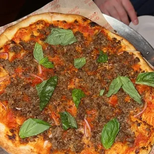 Salsiccia pizza