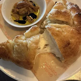 Cheese Stuffed Focaccia