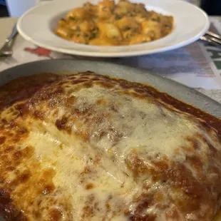 Lasagna and Gnocchi - definitely get the gnocchi!