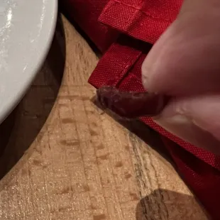 Dried Date from the Charcuterie Board, cut in HALF