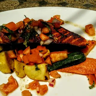 Saumon Sauce Safrane