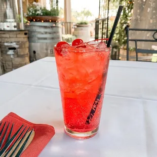 Shirley temple, beverage, drink