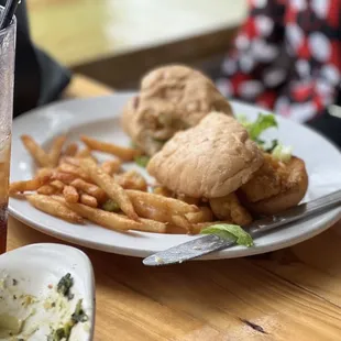 Shrimp Po boy.  Not quite the New Orleans style but not bad at all.