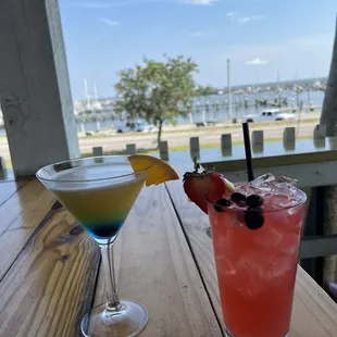 Taking a break from the world at Bacchus.