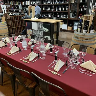 Private dinner. A one of a kind experience.