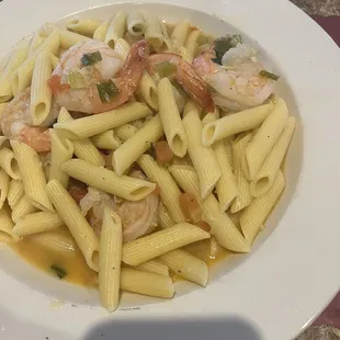 Shrimp scampi!