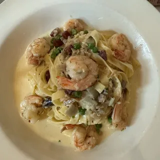 Shrimp Carbonara