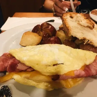 Ham and Cheese Omelette