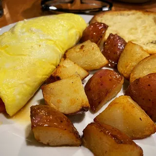 Goat Cheese and Spinach Omelette