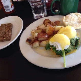 Polenta Cake Benedict