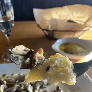 Mushroom polenta