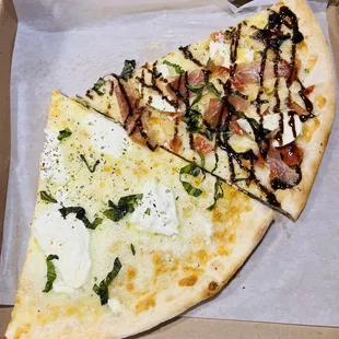 White Garlic and Caprese