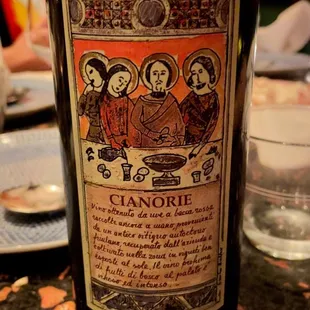 Delicious fuller bodied red wine suggested by Christian. So so good. They also have lots of natural wines if that's more your speed.