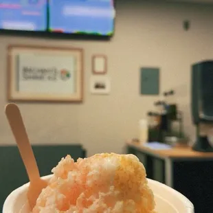 Keiki size: guava, lilikoi, &amp; condensed milk