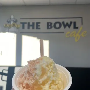 Keiki guava and lilikoi with condensed milk