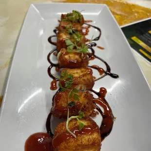 a plate of food